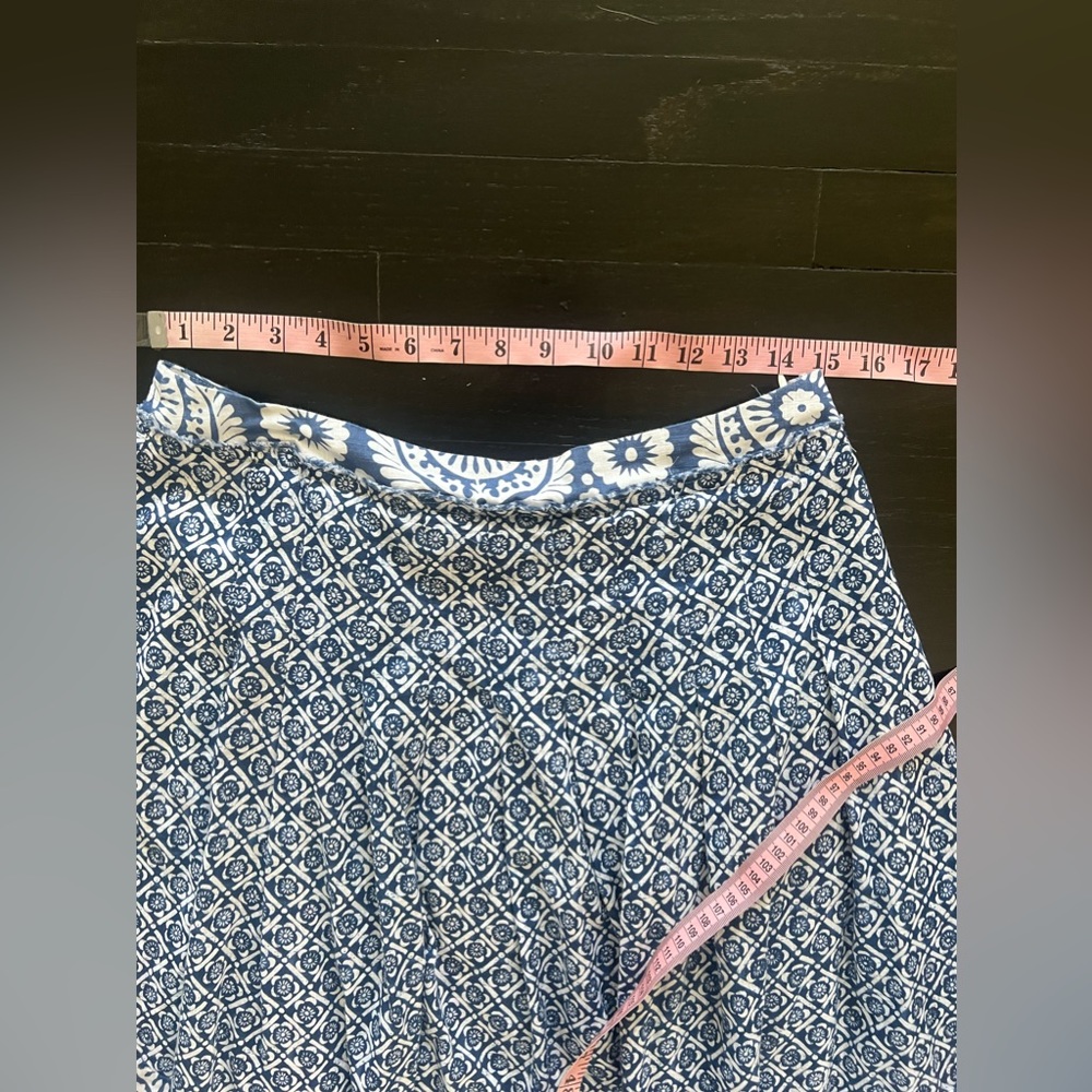 MICHAEL Michael Kors Blue and White Skirt size 10 - Picture 8 of 10